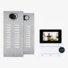 comelit switch video intercom systeem met rvs deurstation en 20 binnenposten voor appartementencomplexen