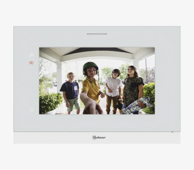 Intercom systeem Golmar scherm S5110ART-7W-Lite one line video