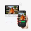 Intercom systeem monitor deur Comelit Hands free met Wifi