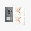 Urmet Mikra intercom kit met Mìro video monitor 2 appartementen